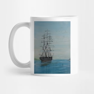 Tall Ship at rest Mug